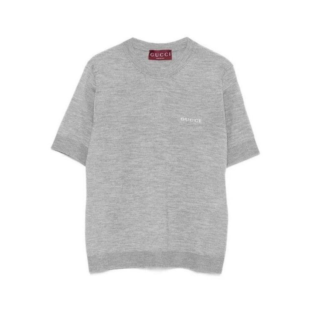 Intarsia Cashmere Silk Top